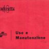 Libretto uso e manutenzione Lambretta Lambrettino edizione 1958