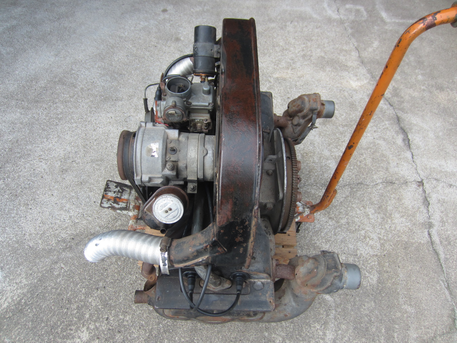 Motore Volkswagen Maggiolino 1200 con alternatore - immagine 2